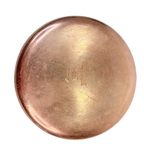 Revere Ware 1.5 Quart Sauce Pan With Lid Vintage Copper Clad Bottom Rome NY - Picture 10 of 11